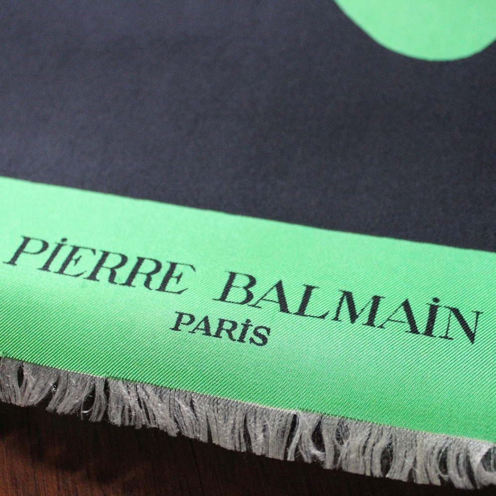 Pierre Balmain Silk Scarf